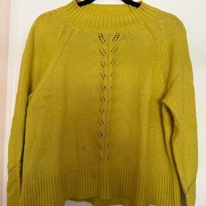 Ann Taylor LOFT Yellow Sweater